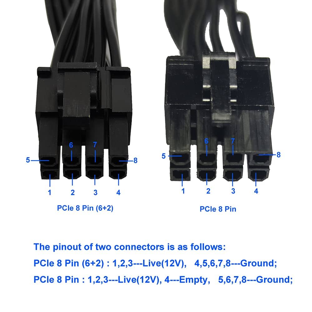 COMeap 6 Pin Male to 8 Pin 現像送電線 互換　2本 COMeap 6 Pin Male to 8 Pin 現像送電線 互換 2本 - メルカリ